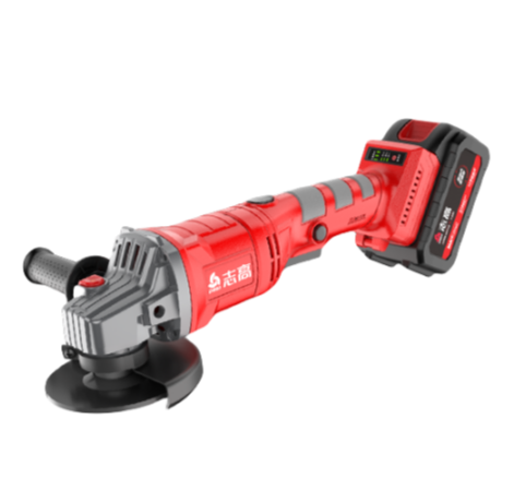 志高锂电角磨机